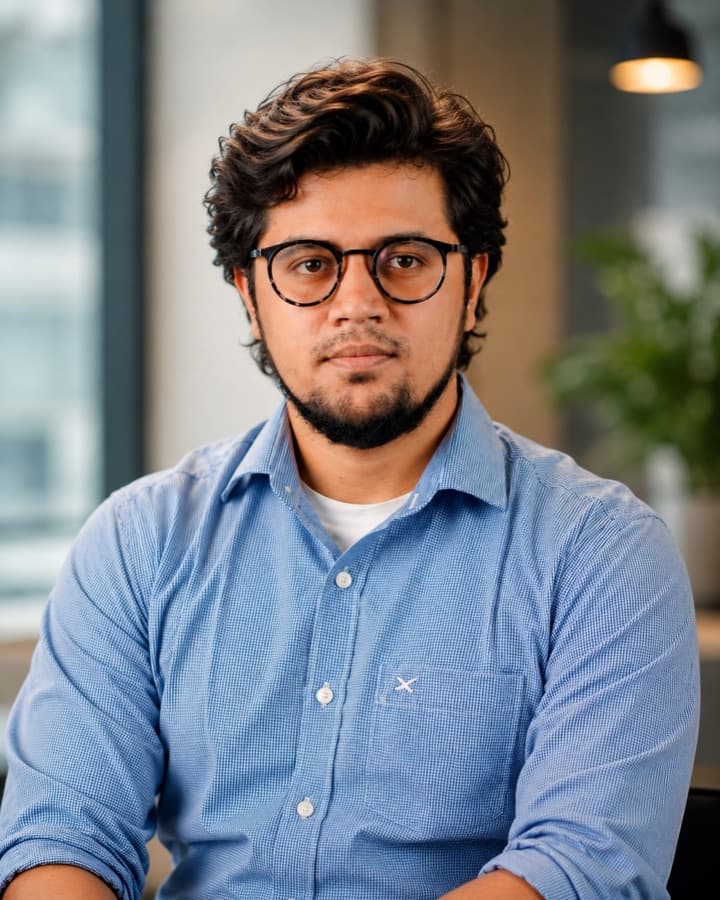 Portrait of Mrityunjoy Das